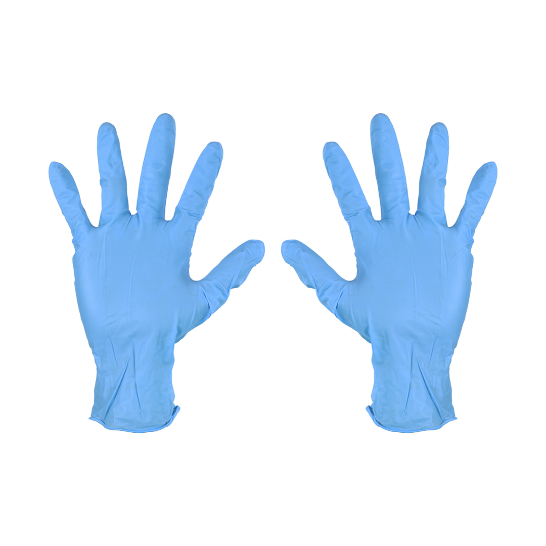 Thin Nitrile Gloves _ 3 Mil _ Powder Free _ Blue _ Pack of 50 Pairs 1